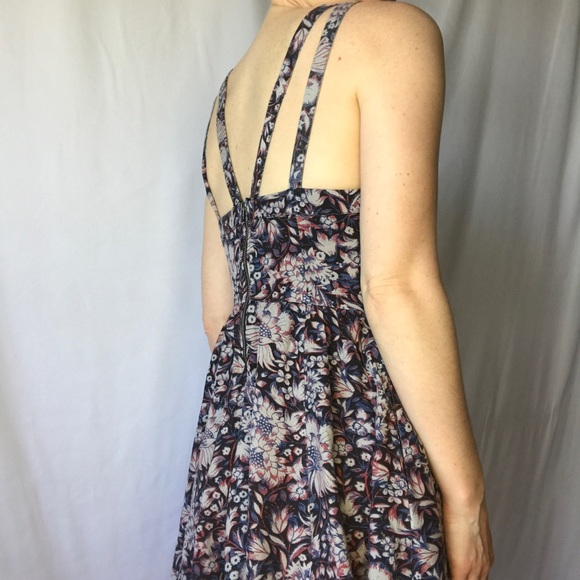Floral print boho rhomper - Picture 4 of 16